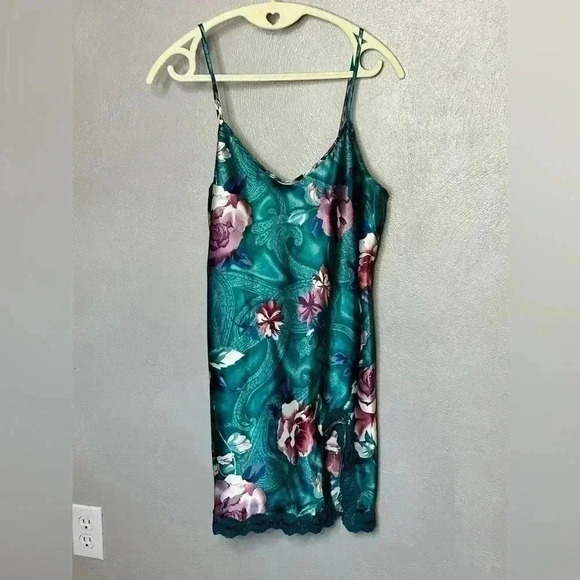 Vintage Angelique Matching Slip Dress and Robe Medium - Picture 6 of 8